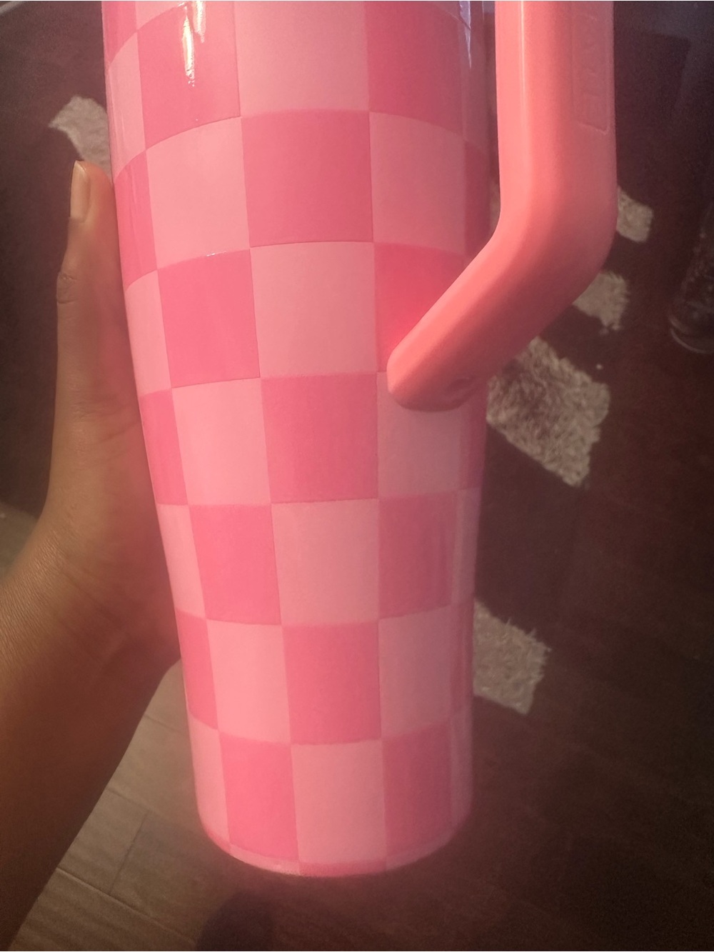 Pink Checkered Era 40oz - Picture 7 of 14